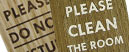 Standard engraving