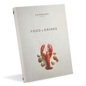 Portamenú León impreso a color