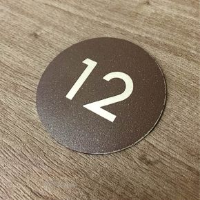 Numeración mesas Bilbao