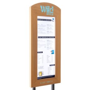 Piscis Wood Cabecera Curva Vertical