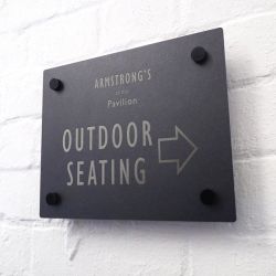 Letrero Bilbao Grabado