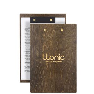 Tabla de menú Faro con Tira de Piel