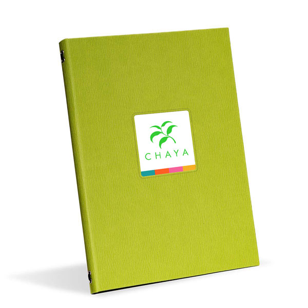 Oregon Menu with White metal plate